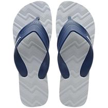 Chinelo Masculino Havaianas Track Waves sola tratorada