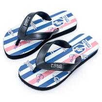 Chinelo Masculino Infantil Borracha Estampado Tiras Larga