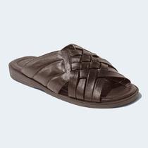 Chinelo Masculino Italianinho Couro Napa 120340101