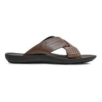 Chinelo Masculino Itapuã 391 Couro Legítimo Confort Marrom