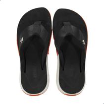 Chinelo Masculino Kenner Dbt Rakka Laranja, Branco e Preto