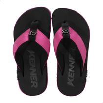 Chinelo Masculino Kenner Dlk-09 Kivah Preto e Rosa Chinelo Masculino Kenner Dlk-09 Kivah Preto e Rosa