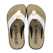 Chinelo Masculino Kenner Dlk-18 Branco Chinelo Masculino Kenner Dlk-18 Branco