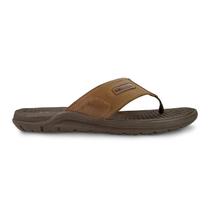 Chinelo Masculino Kildare Nobuck Oil Café 5308 Couro