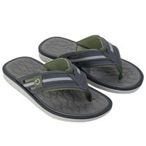 Chinelo Masculino Lyon III Verde Cinza - Cartago Verde e Cinza