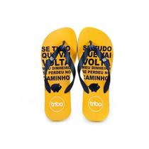 Chinelo Masculino Macio Borracha Estampado Tiras Largas