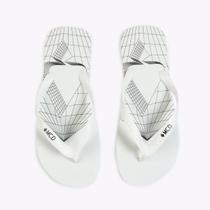 Chinelo masculino mcd flip-flop cromo bco 10608 Chinelo masculino mcd flip-flop cromo bco 10608