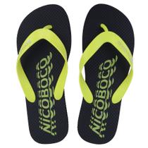 Chinelo Masculino Nicoboco Verde Lemon - 70341T2 Chinelo Masculino Nicoboco Verde Lemon - 70341T2