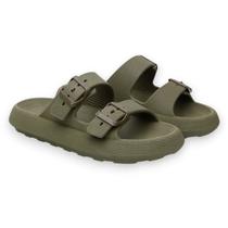 Chinelo Masculino Nuvem Slide Antiderrapante Ortopédico a Prova D'água Com Fivela Ajustável Chinelo Masculino Nuvem Slide Antiderrapante Ortopédico a Prova D'água Com Fivela Ajustável