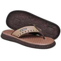 Chinelo Masculino Ortopédico Anatômico em Couro