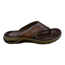 Chinelo Masculino Pegada Casual Couro Dedo Ultraconforto Antiderrapante 131663-02 Marrom Chinelo Masculino Pegada Casual Couro Dedo Ultraconforto Antiderrapante 131663-02 Marrom