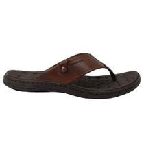 Chinelo Masculino Pegada Couro 131281-01