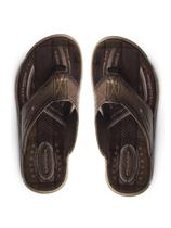 Chinelo Masculino Pegada Couro 131663 Chinelo Masculino Pegada Couro 131663