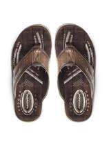 Chinelo Masculino Pegada Couro 131663