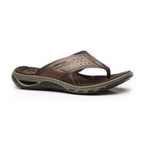 Chinelo Masculino Pegada Couro Alto Conforto Amortech 131663