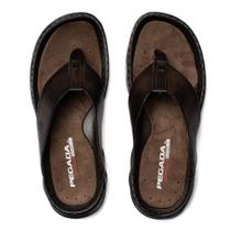 Chinelo Masculino Pegada Couro Anilina Levitech Marrom Chinelo Masculino Pegada Couro Anilina Levitech Marrom