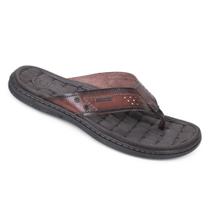 Chinelo Masculino Pegada Couro Dedo Amortech Ref. 131221