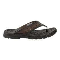 Chinelo Masculino Pegada Couro Dedo Anatômico Leve Chinelo Masculino Pegada Couro Dedo Anatômico Leve