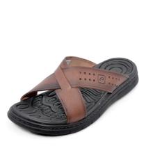 Chinelo Masculino Pegada REF: 134201 COURO