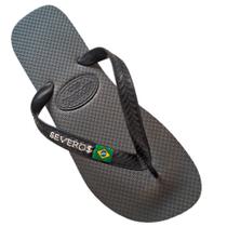 chinelo masculino preto - SEVERO Brasil
