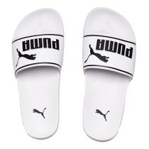 Chinelo Masculino Puma Leadcat 2.0 Slide Branco/preto Chinelo Masculino Puma Leadcat 2.0 Slide Branco/preto