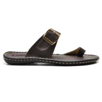 Chinelo Masculino Ranster Couro 803-CAFE