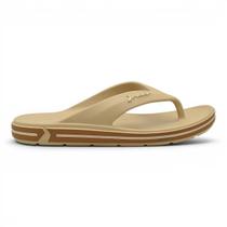 Chinelo Masculino Rider Flex Dedo Eva Leve Conforto Casual - Bege - 42