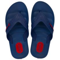 Chinelo masculino rider moving ii azul / vermelho 12492 -