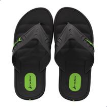 Chinelo masculino rider moving ii preto / verde 12492 -
