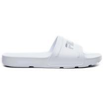Chinelo Masculino Sleek Slide Branco Cinza Fila F01SD00010-6727 Chinelo Masculino Sleek Slide Branco Cinza Fila F01SD00010-6727
