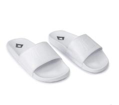 Chinelo Masculino Slide Mcd All White 10601 Chinelo Masculino Slide Mcd All White 10601