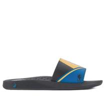 Chinelo Masculino Slide NBA Rider Preto/Amarelo