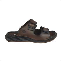 Chinelo Masculino Slide Pegada Marrom Chinelo Masculino Slide Pegada Marrom