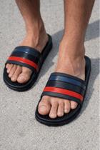 Chinelo Masculino Tiras Antiderrapante Slide Copa Brasil Praia Conforto Máximo Leve Resistente