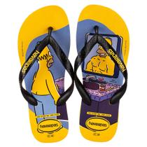 Chinelo masculino top simpsons havaianas 4137889