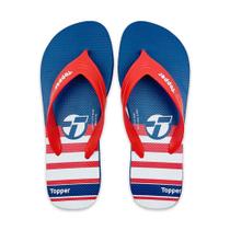 Chinelo Masculino Topper Retrô Confort Tiras Largas Original