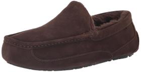 Chinelo Masculino UGG Ascot - Suede Dusted Cocoa - Tamanho 9