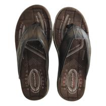 Chinelo Masculino ultra confortavel dedo Couro Pegada 131663