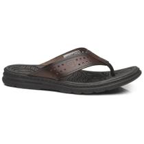 Chinelo Masculino Wave Couro Pinhão Pegada 134202-01 Chinelo Masculino Wave Couro Pinhão Pegada 134202-01