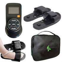 Chinelo Massagem Relaxante nos Pés Reflexologia Pulso Elétrico Ems - Bivolt