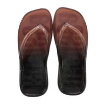 Chinelo Melissa Beachwear Marrom/Preto/Acessor Chinelo Melissa Beachwear Marrom/Preto/Acessor