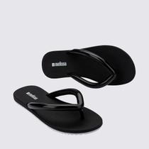 Chinelo melissa flip flop air flow preto / branco 37942 -