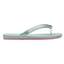 Chinelo Melissa Flip Flop Air Flow Verde/Rosa -