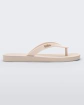 Chinelo Melissa Sun Long Beach - Bege