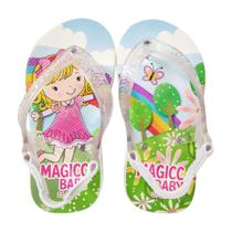 Chinelo Menina Bebê Sandália Infantil Menininha Magicc Baby