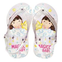 Chinelo Menina Bebê Sandália Menininha Estrela Magicc Baby