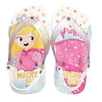 Chinelo Menina Bebê Sandália Princesa Estrelinhas Magicc Baby