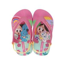 Chinelo Menina Ipanema Baby Turma Da Mônica Com Elástico Chinelo Menina Ipanema Baby Turma Da Mônica Com Elástico
