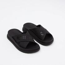 Chinelo Menina Petite Jolie Smash In Slide Preto PJ6812IN Chinelo Menina Petite Jolie Smash In Slide Preto PJ6812IN