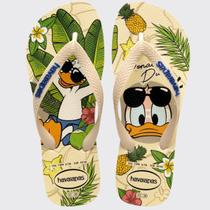 Chinelo Meninas de Dedo Casual Havaianas Baby Top Classics Pato Donalt 4148941